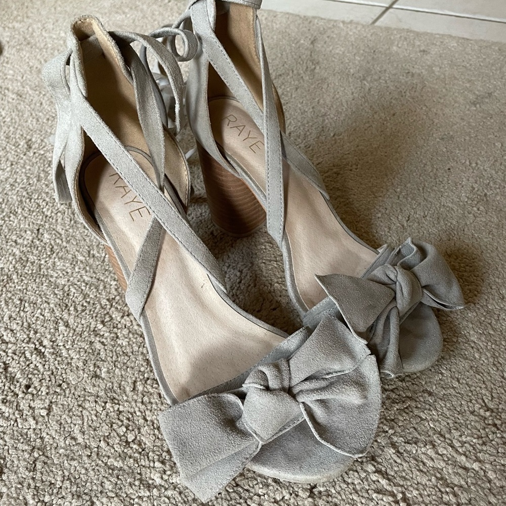 Ray suede heels